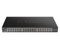  D-Link DGS-1250-52XMP – Switch Smart Managed Gigabit PoE 52 Cổng 10G 