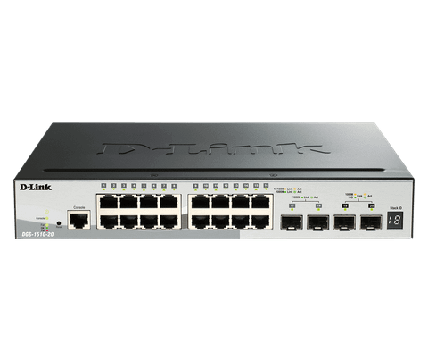 D-Link DGS-1510-20 – Switch Smart Managed Gigabit Stackable 20 Cổng