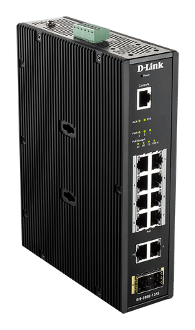 D-Link DIS-200G-12PS – Switch công nghiệp Gigabit Smart Managed PoE