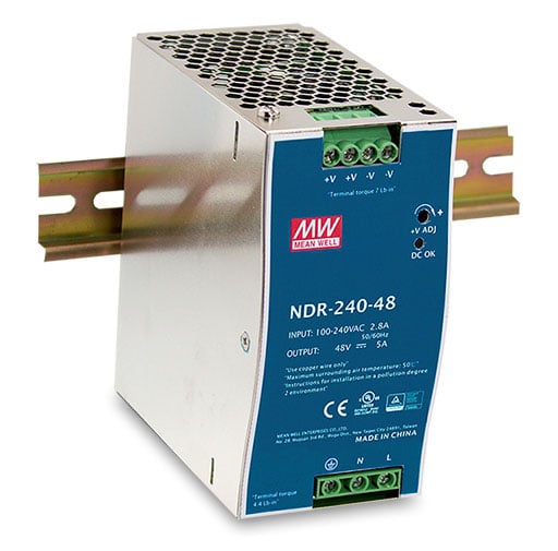 D-Link DIS-N240-48 – Bộ nguồn DIN Rail công nghiệp 240W 48VDC
