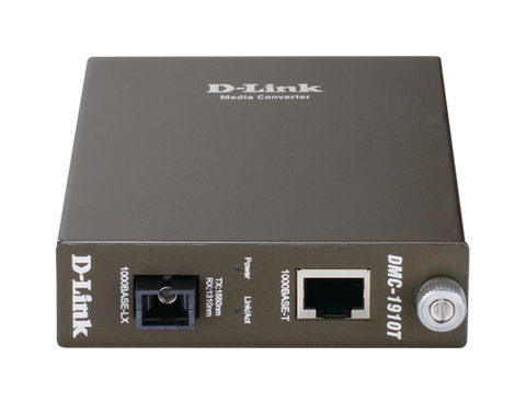 D-Link DMC-1910T – Bộ chuyển đổi quang Gigabit Single-Mode