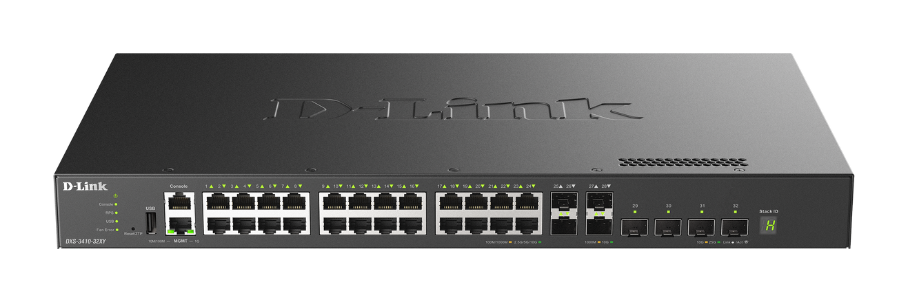 D-Link DXS-3410-32XY – Switch Managed Layer 3 10 Gigabit