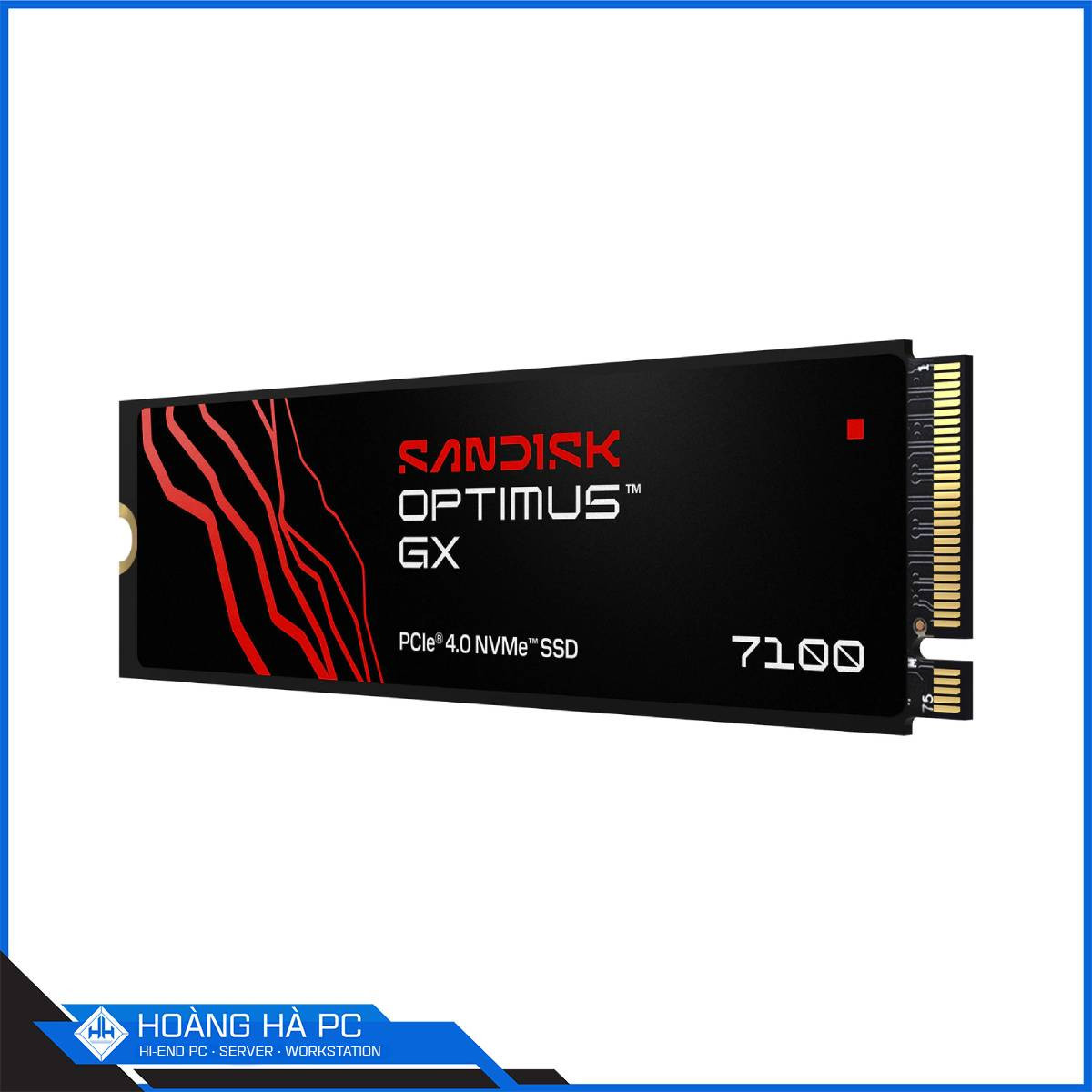 Ảnh minh họa Ổ cứng SSD Sandisk Optimus GX 7100 4TB M.2 PCIe 4x4 (Đọc 7000MB/s - Ghi 6700MB/s) 2