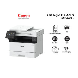 Ảnh minh họa Máy in laser đen trắng đa năng Canon MF469x (In đảo mặt| Copy | Scan| ADF| Fax| A4| A5 USB| LAN| WIFI) 2
