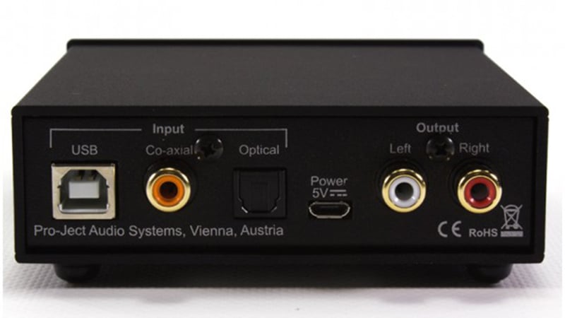 Ảnh minh họa DAC Pro-Ject DAC Box S2+, Chip ESS Sabre ESS9038, OPTICAL, RCA 1