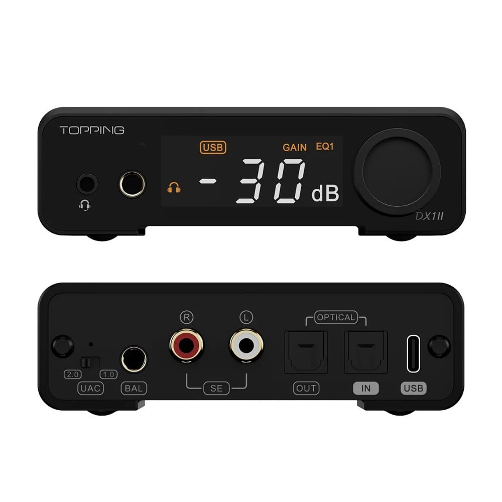Ảnh minh họa DAC Topping DX1 II | Black 1