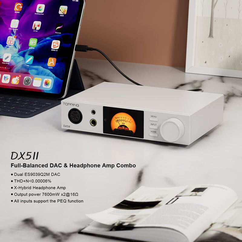 Ảnh minh họa DAC Topping DX5 II Silver 1