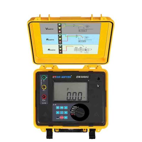 Máy đo điện trở đất kỹ thuật số ETCR ETCR3000C (2000Ω, 600V)