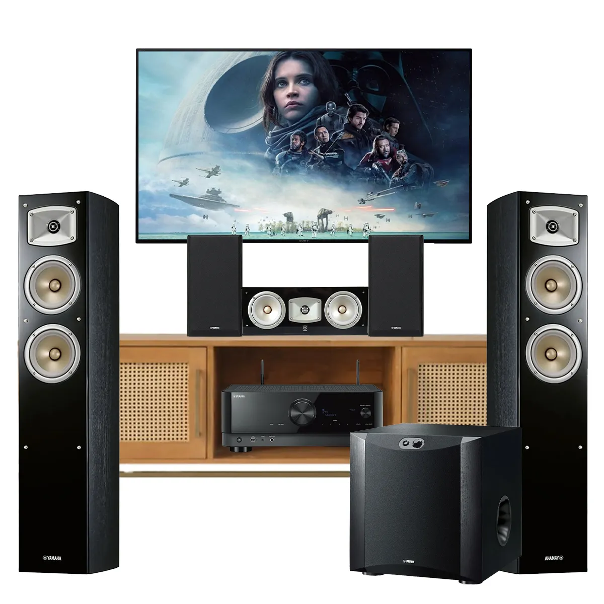 Ảnh minh họa Dàn Âm Thanh 5.1 Xem Phim, Nghe Nhạc Yamaha 11 2