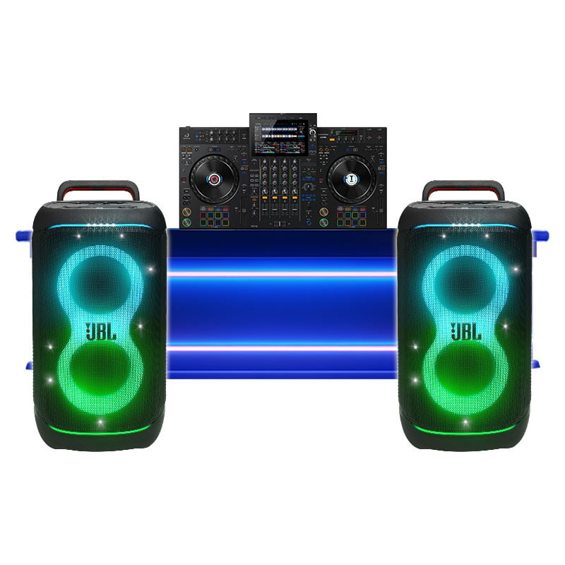 Dàn âm thanh DJ AlphaTheta, JBL DHD346 (XDJ-AZ, PartyBox 520)