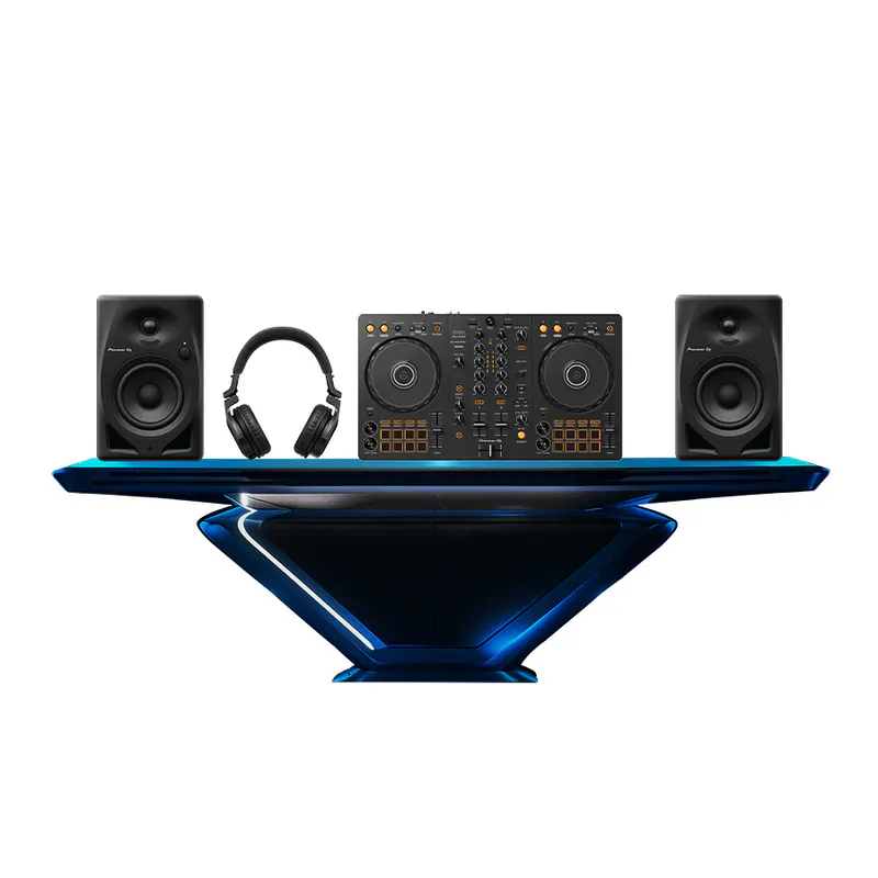 Dàn âm thanh DJ Pioneer DHD265 (DDJ-FLX4, DM-40D, HDJ-CUE1)