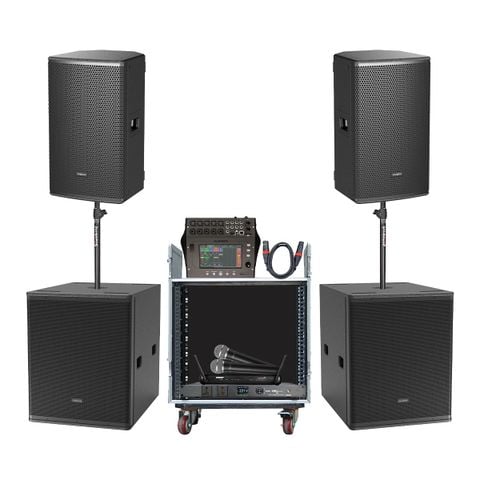 Dàn âm thanh hội trường Audiocenter 01 (50-100m2)