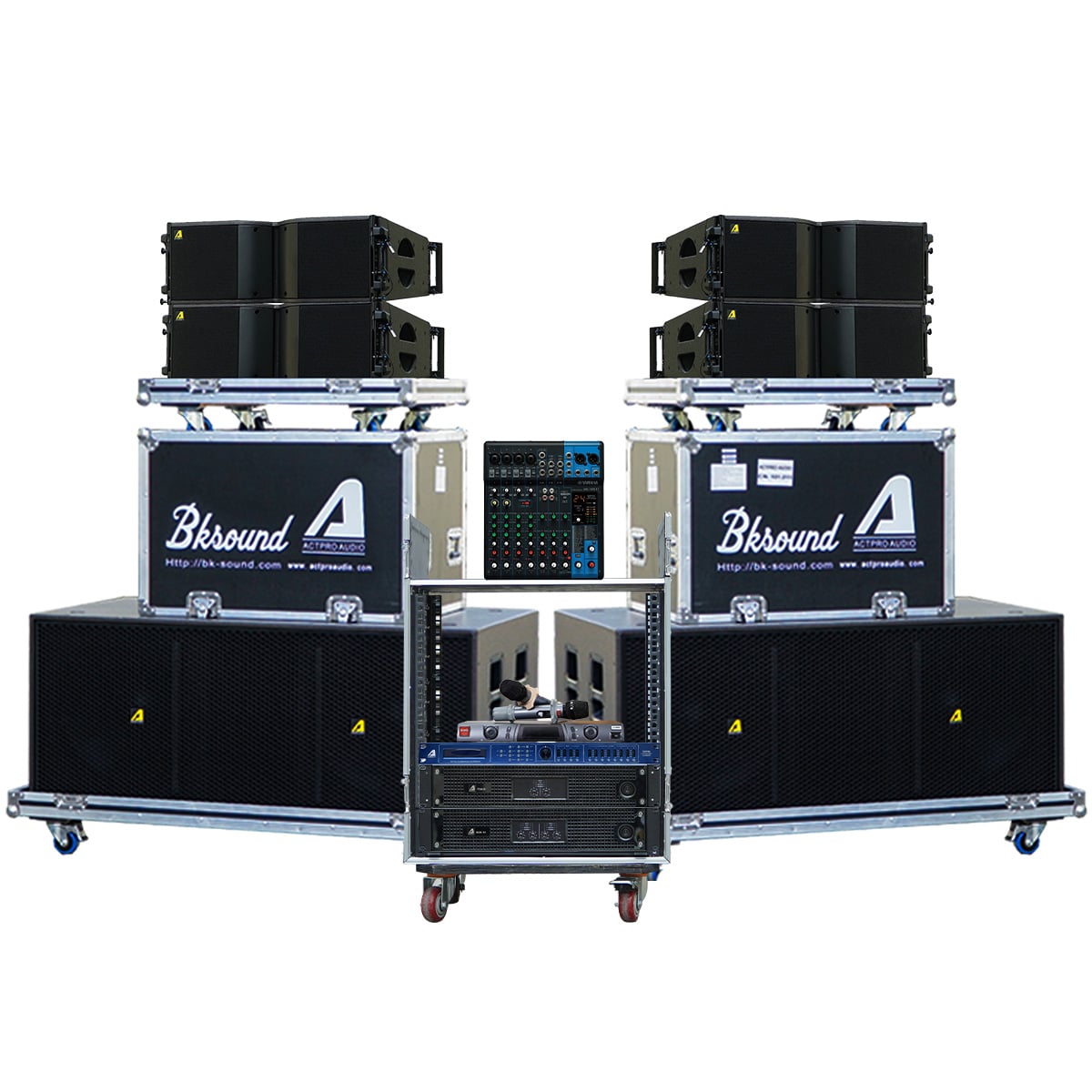 Dàn Âm Thanh Line Array 2 Way Passive Actpro 22