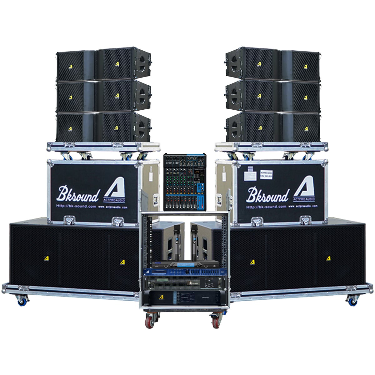 Dàn âm thanh Line Array 2 way Passive Actpro 23