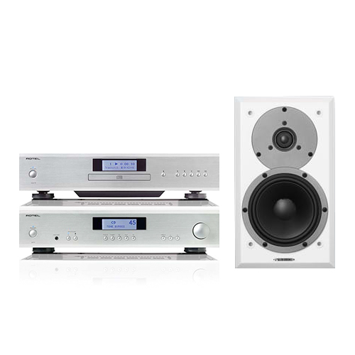 Dàn âm thanh nghe nhạc 32 (Rotel & Dynaudio)