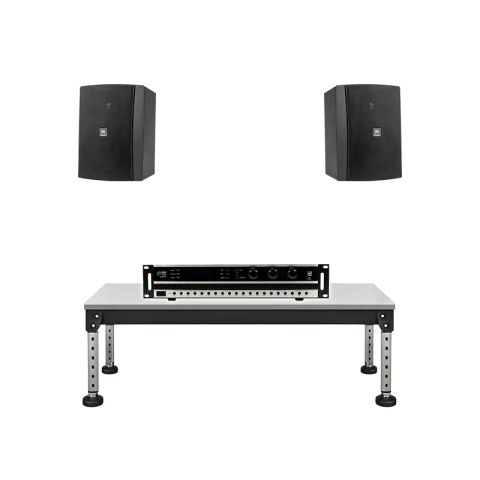 Dàn âm thanh quán Cafe CF17 (JBL Stage XD-6, Kiwi PD8000)
