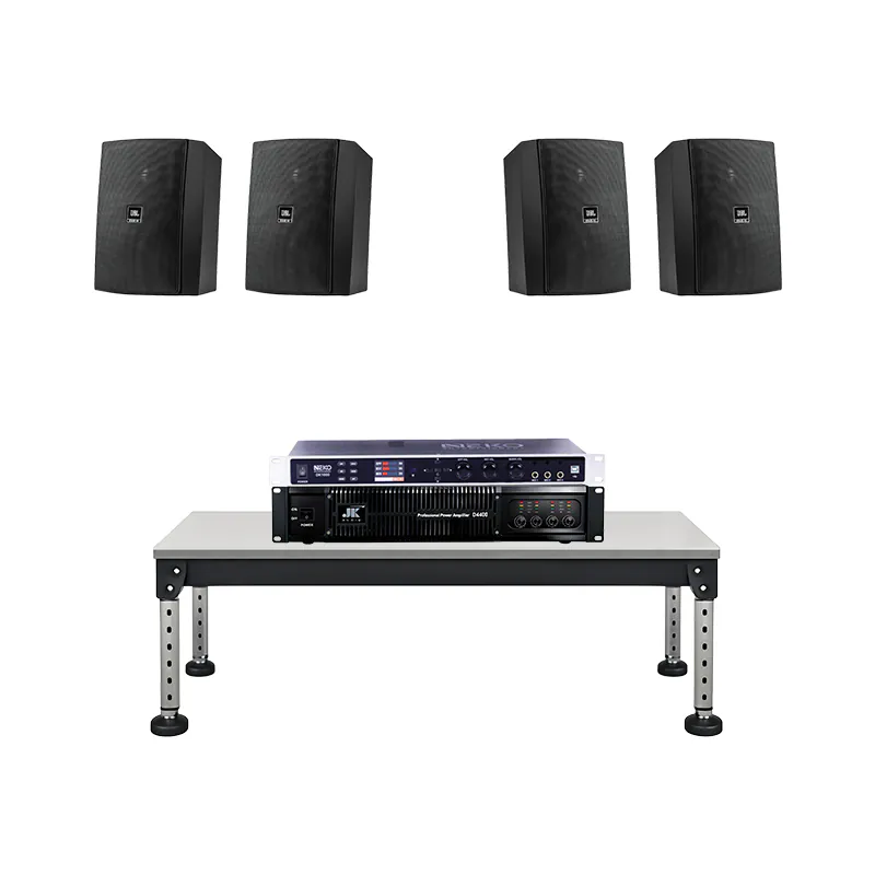 Dàn âm thanh quán Cafe CF20 (JBL Stage XD-5, JKaudio D4400, Neko DK1000)