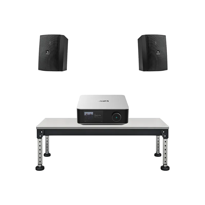 Dàn âm thanh quán Cafe CF21 (JBL Stage XD-5, WiiM Amp Ultra)