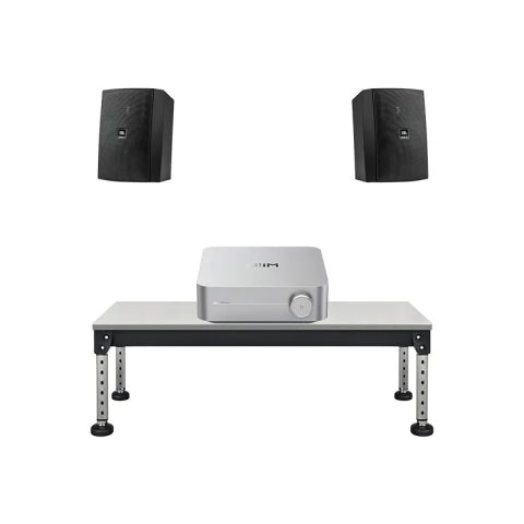 Dàn âm thanh quán Cafe CF25 (JBL Stage XD-5, WiiM Amp)