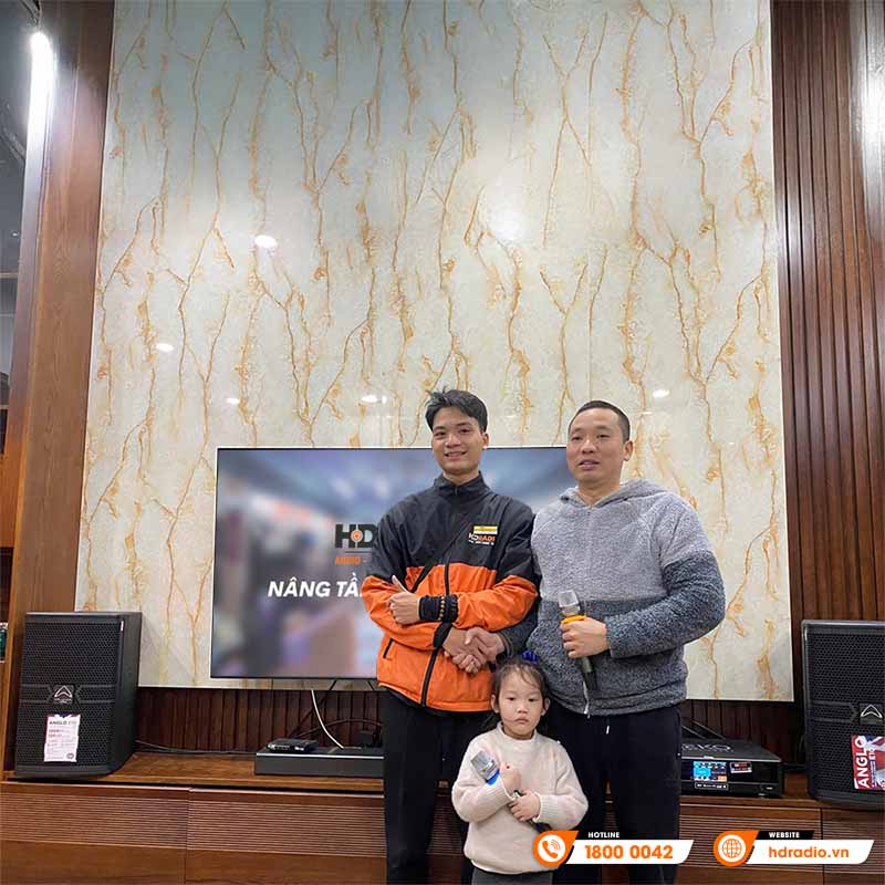 Ảnh minh họa Dàn karaoke gia đình HK98 (Wharfedale Anglo E10, Neko AK3500) 1