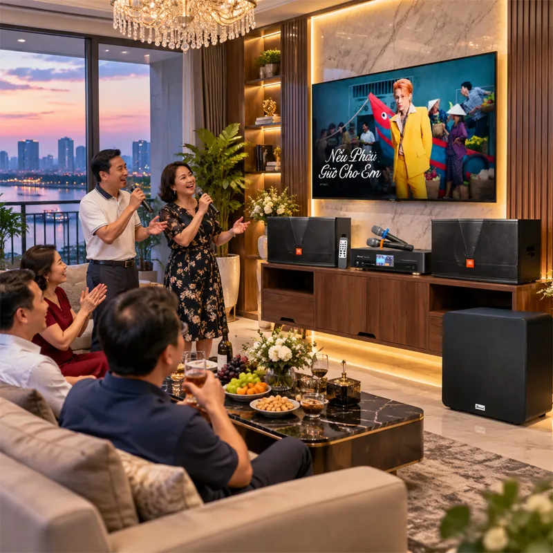 Ảnh minh họa Dàn karaoke gia đình JBL CV04 2