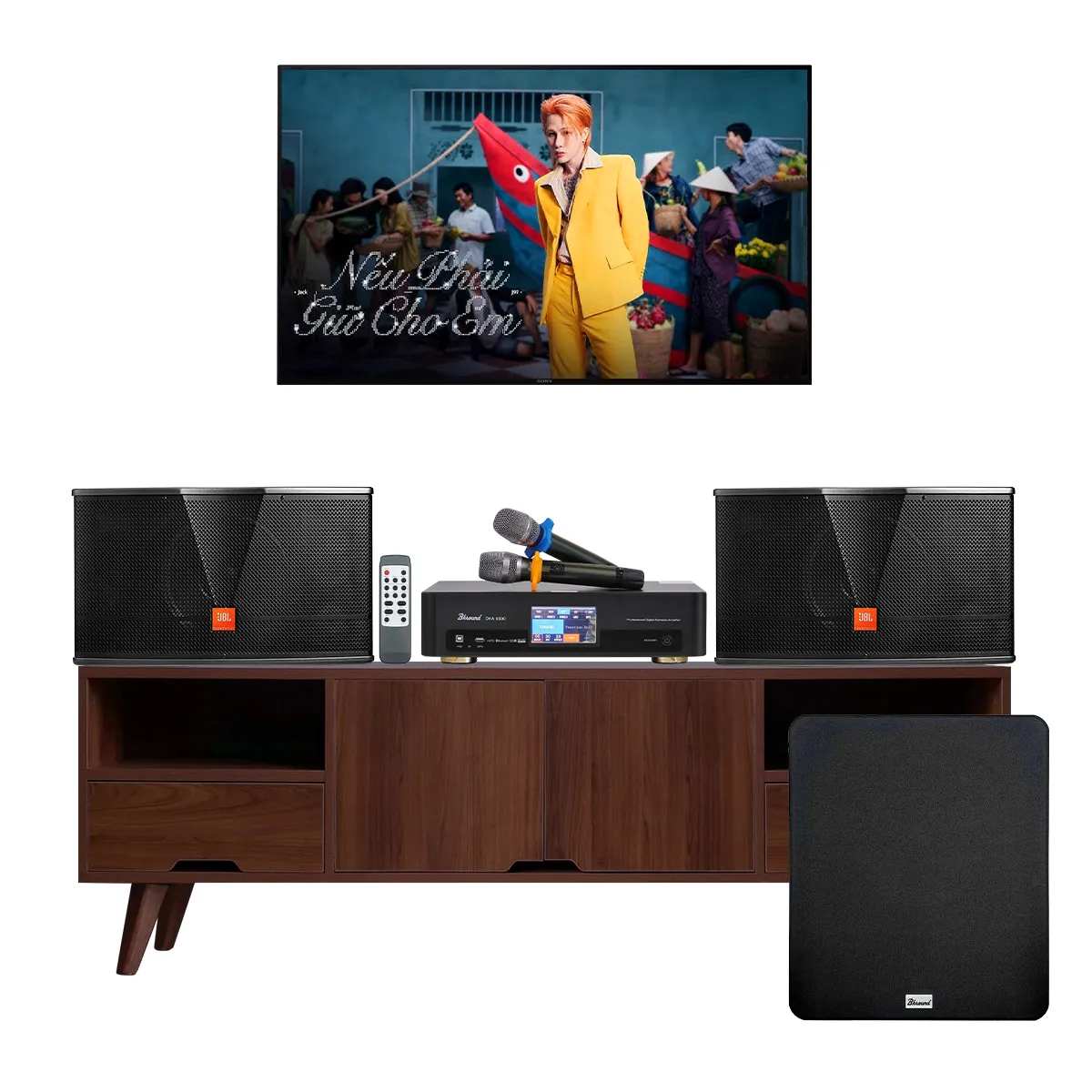 Ảnh minh họa Dàn karaoke gia đình JBL CV04 3