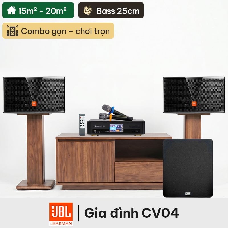 Dàn karaoke gia đình JBL CV04