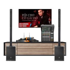  Dàn karaoke gia đình KGD163 (JBL PRX ONE, JKaudio B9, Yamaha DM3S) 