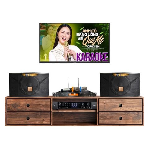 Dàn karaoke gia đình KGD289 (JBL Ki110 Gold Edition)