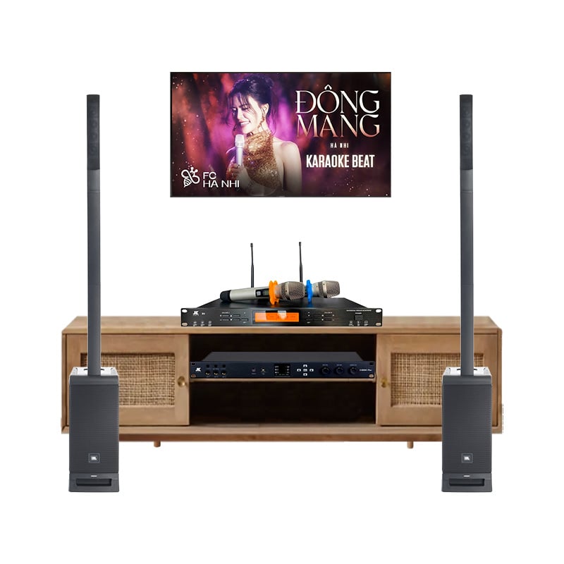 Dàn karaoke gia đình KGD62 (JBL IRX ONE, JKAudio X6000 Plus, B9)