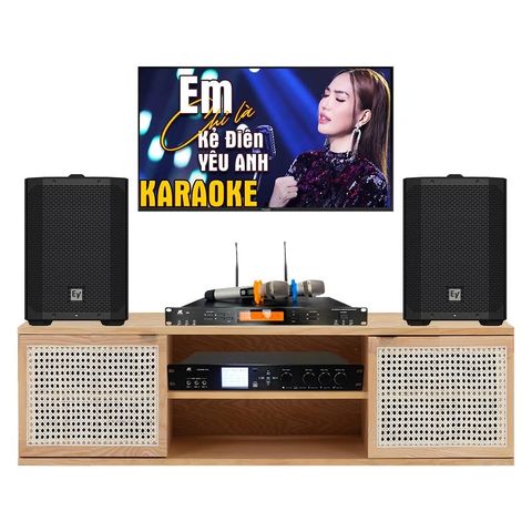 Dàn karaoke gia đình KHD56 (Electro voice Everse 8)