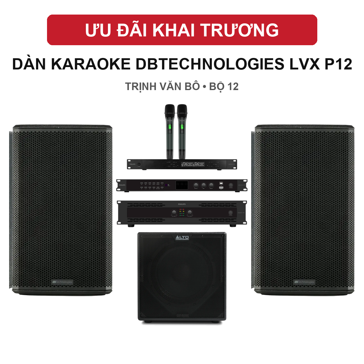 Dàn karaoke khai trương Trịnh Văn Bô 12