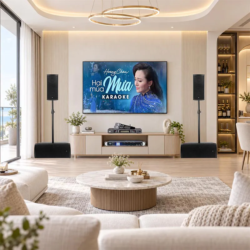 Dàn karaoke LC36 (Sumico Eurotech 2825, Neko DK1000, JK Audio B5 Pro)