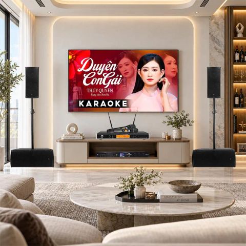 Dàn karaoke LC38 (Sumico Eurotech 2825, JKaudio X6000 Plus, K500)