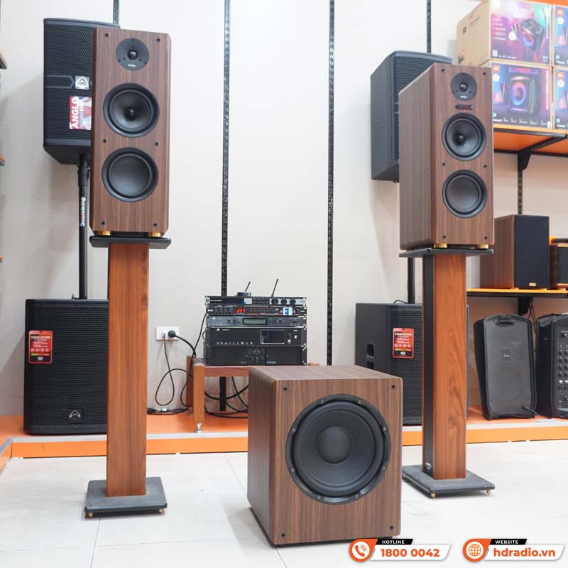 Ảnh minh họa Dàn karaoke mini GD13 (Kadma BS56, Sub Su30, Chân loa KST70) 2