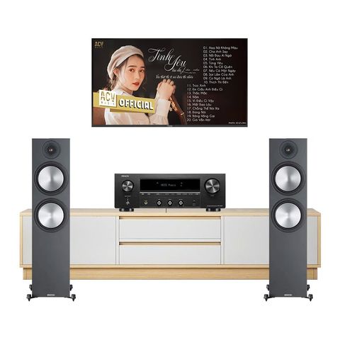 Dàn nghe nhạc Denon GT60 (Monitor Audio Bronze 500, Denon DRA 900H)