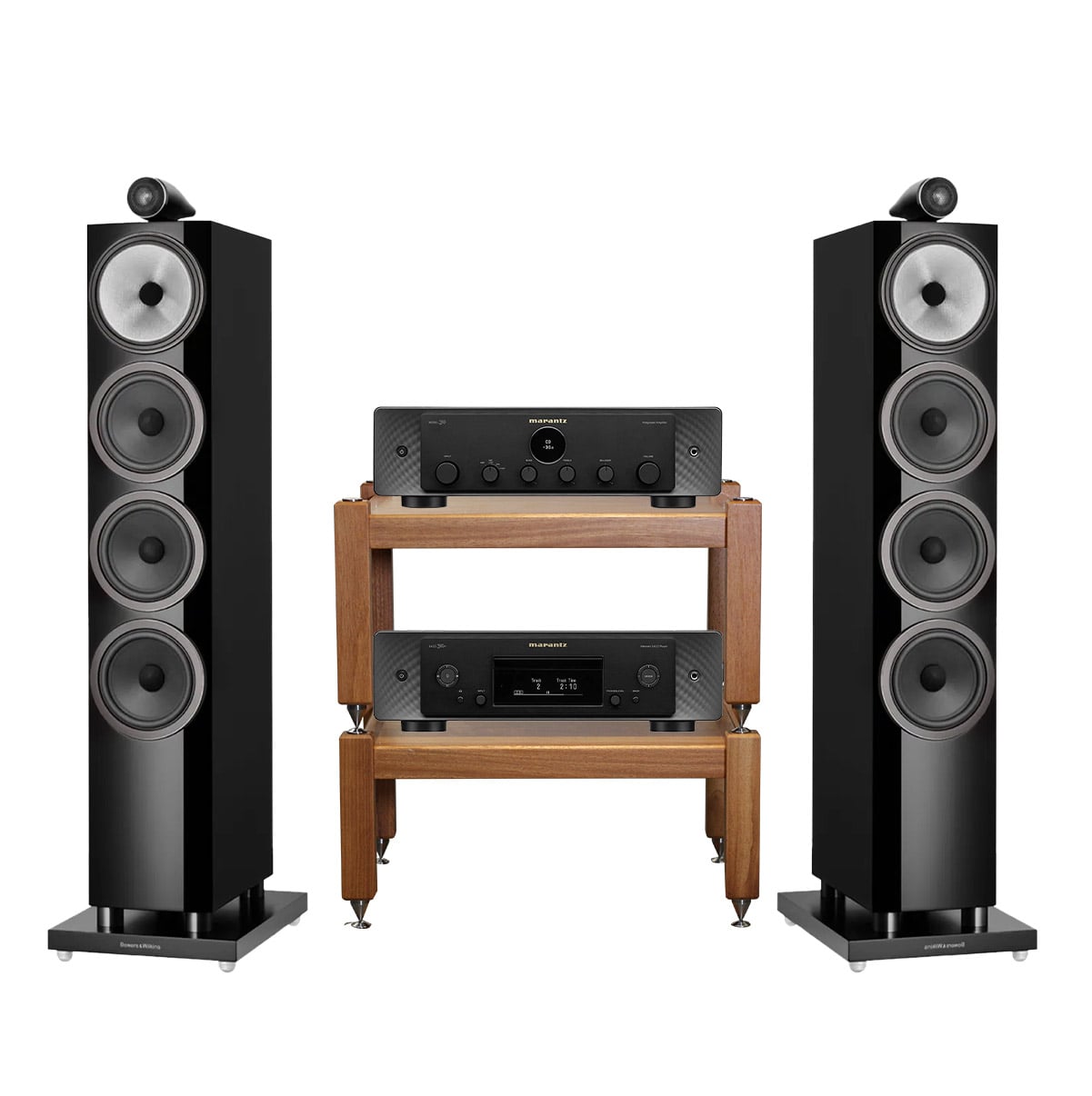 Dàn nghe nhạc Hi-End 15 (B&W 702 S3, Marantz SACD 30N, Marantz MODEL 30)