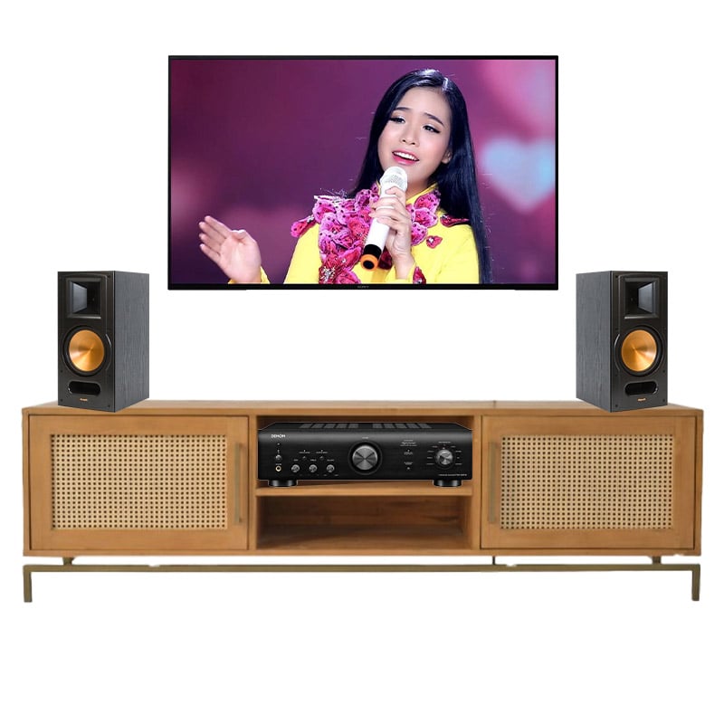 Ảnh minh họa Dàn nghe nhạc mini BC02 (Klipsch RB 81II + Denon PMA-600NE) 1