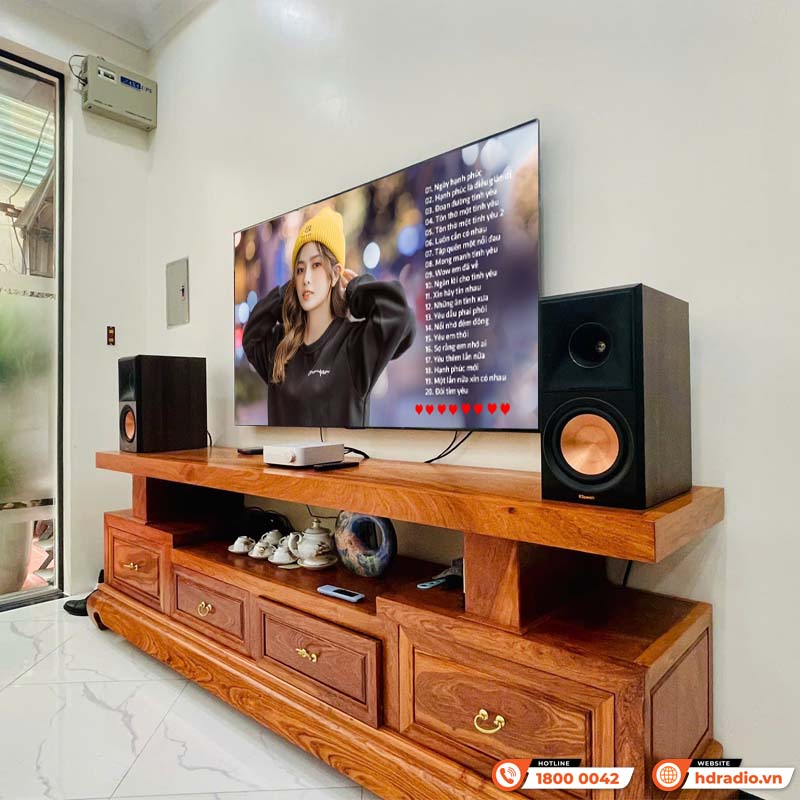 Ảnh minh họa Dàn nghe nhạc mini GT51 (Klipsch RP-600M II, Network Streamer WiiM Amp) 2