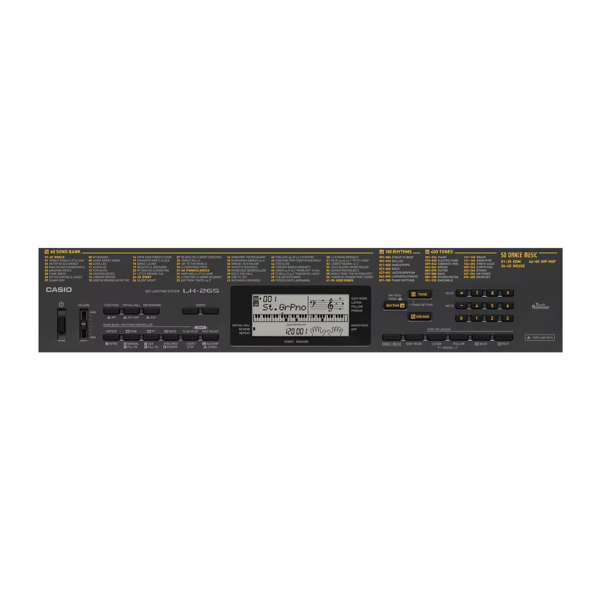 Ảnh minh họa Đàn Organ Casio LK-265 3