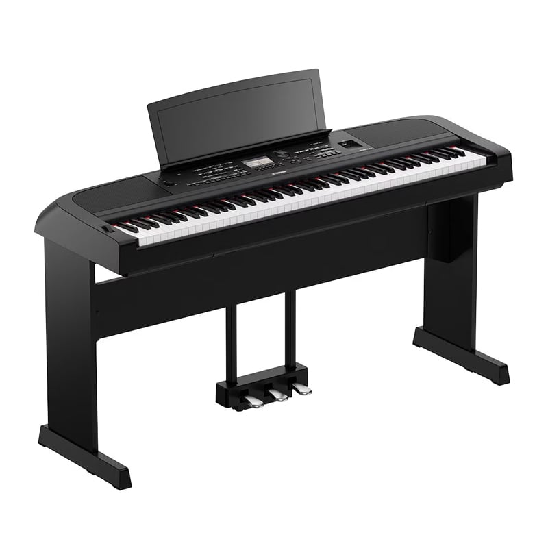 Ảnh minh họa Đàn Piano Điện Yamaha DGX-670-B + L-300B + LP1 + PA-300C 1