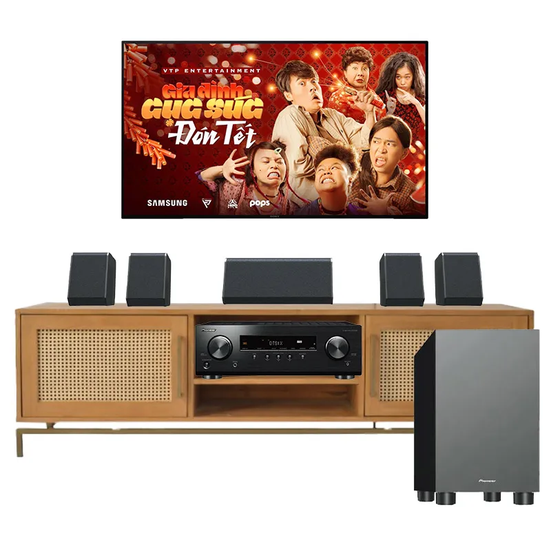 Ảnh minh họa Dàn xem phim 5.1 Pioneer HTP-076 1