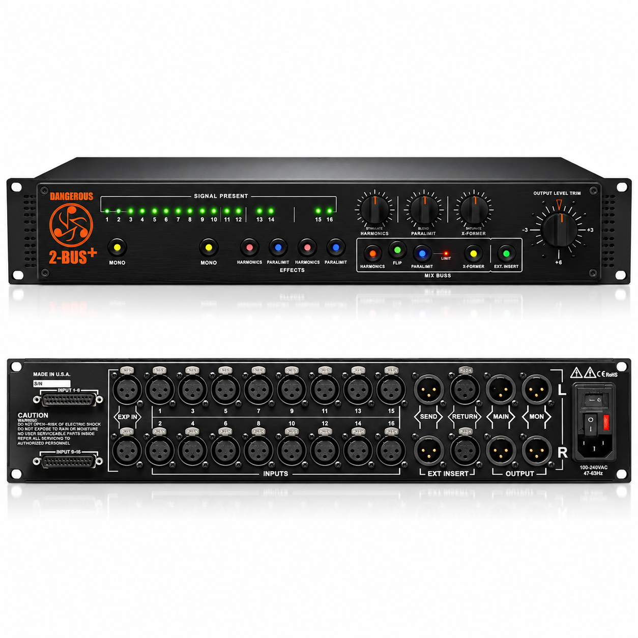 Dangerous Music 2-BUS+ Analog Summing Mixer