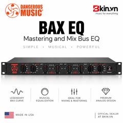  Dangerous Music BAX EQ Mastering and Mix Bus EQ 