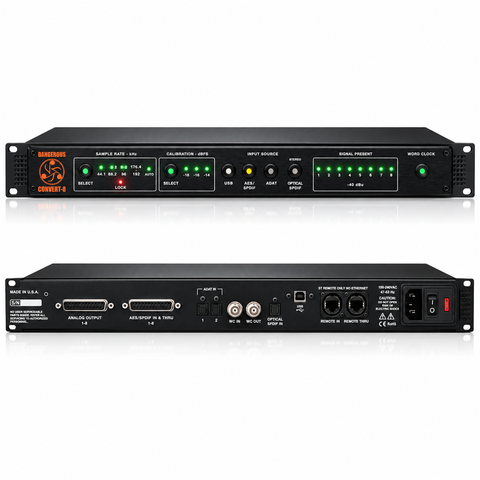 Dangerous Music CONVERT-8 8-channel D-A Converter