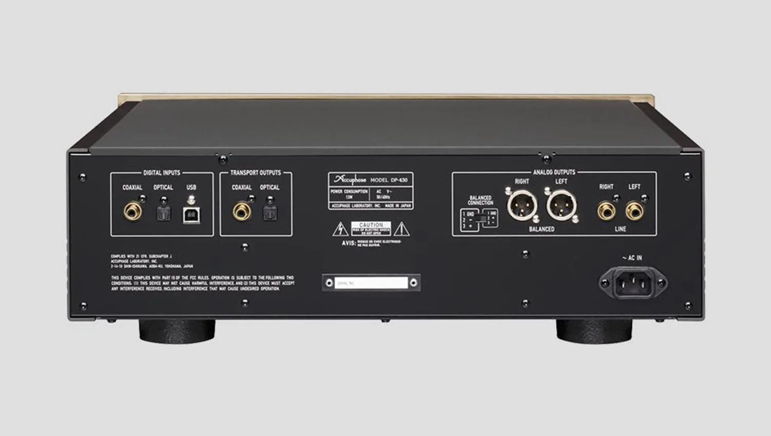 Ảnh minh họa Đầu CD Accuphase DP430 3