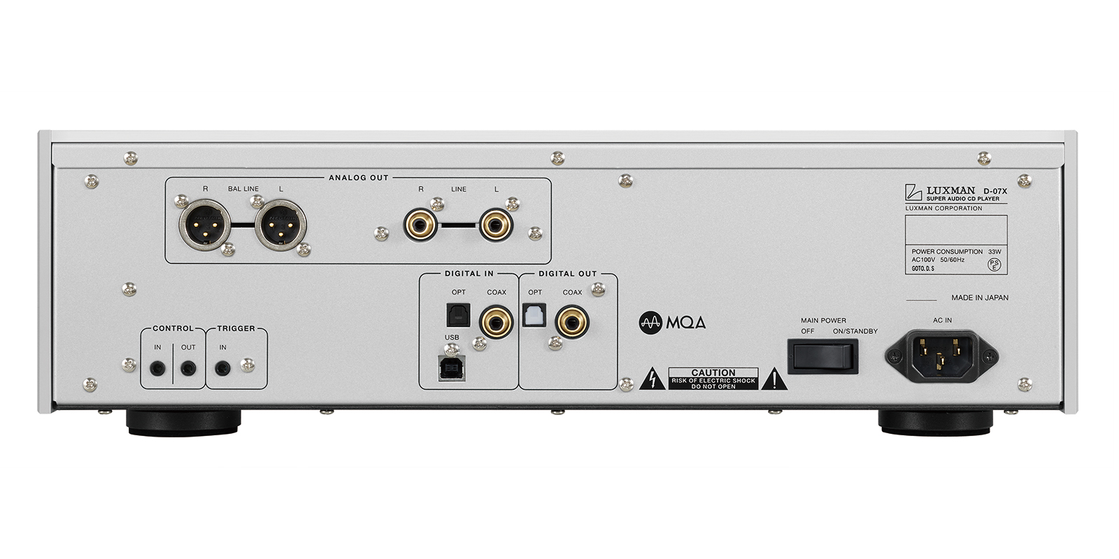 Ảnh minh họa Đầu CD Hi-end LUXMAN D-07X 3