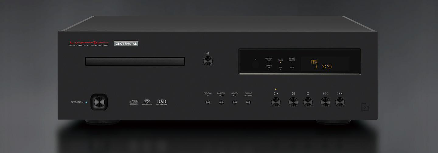 Đầu CD LUXMAN D-07X Black Edition Centennial - Chính Hãng PGI