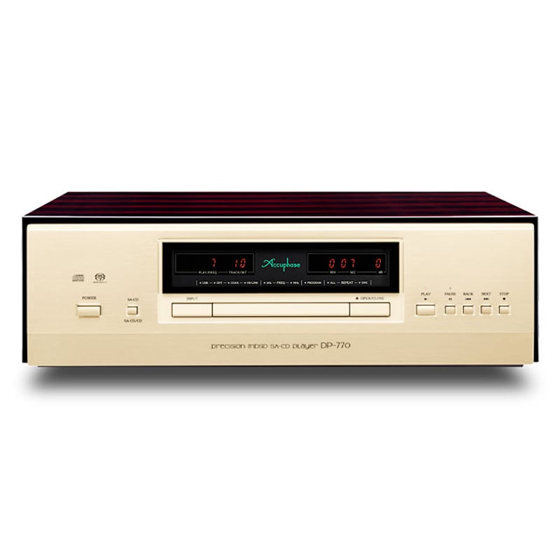 Đầu CD/SACD Accuphase DP770, HS-LINK, USB, OPTICAL, COAXIAL