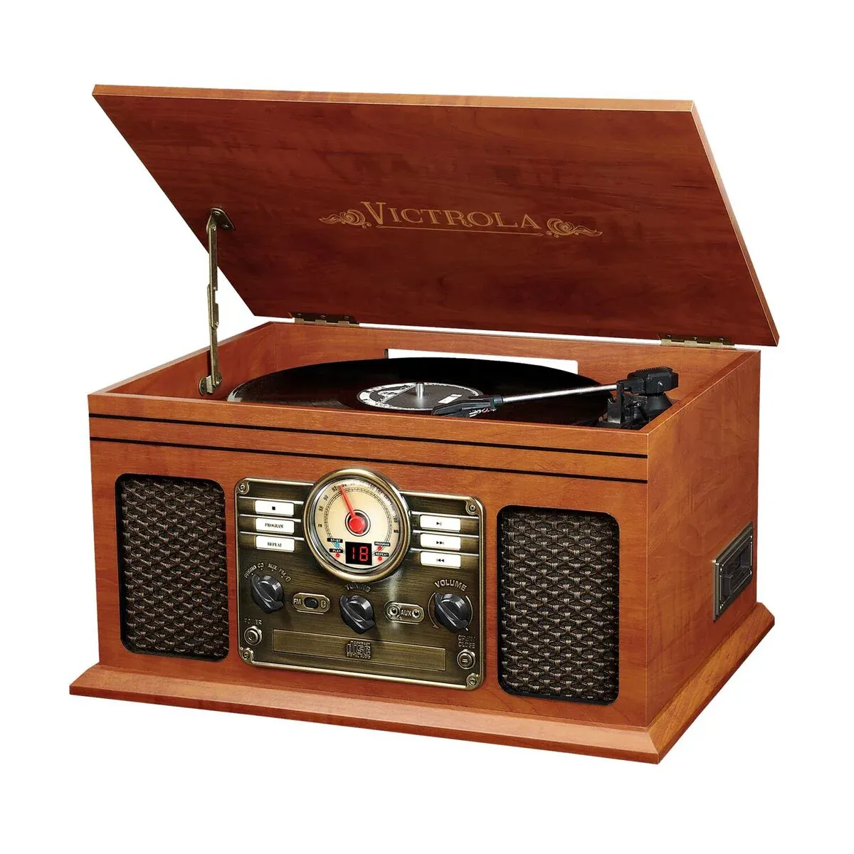 Ảnh minh họa Đầu đĩa than 6 trong 1 Victrola Nostalgic 1